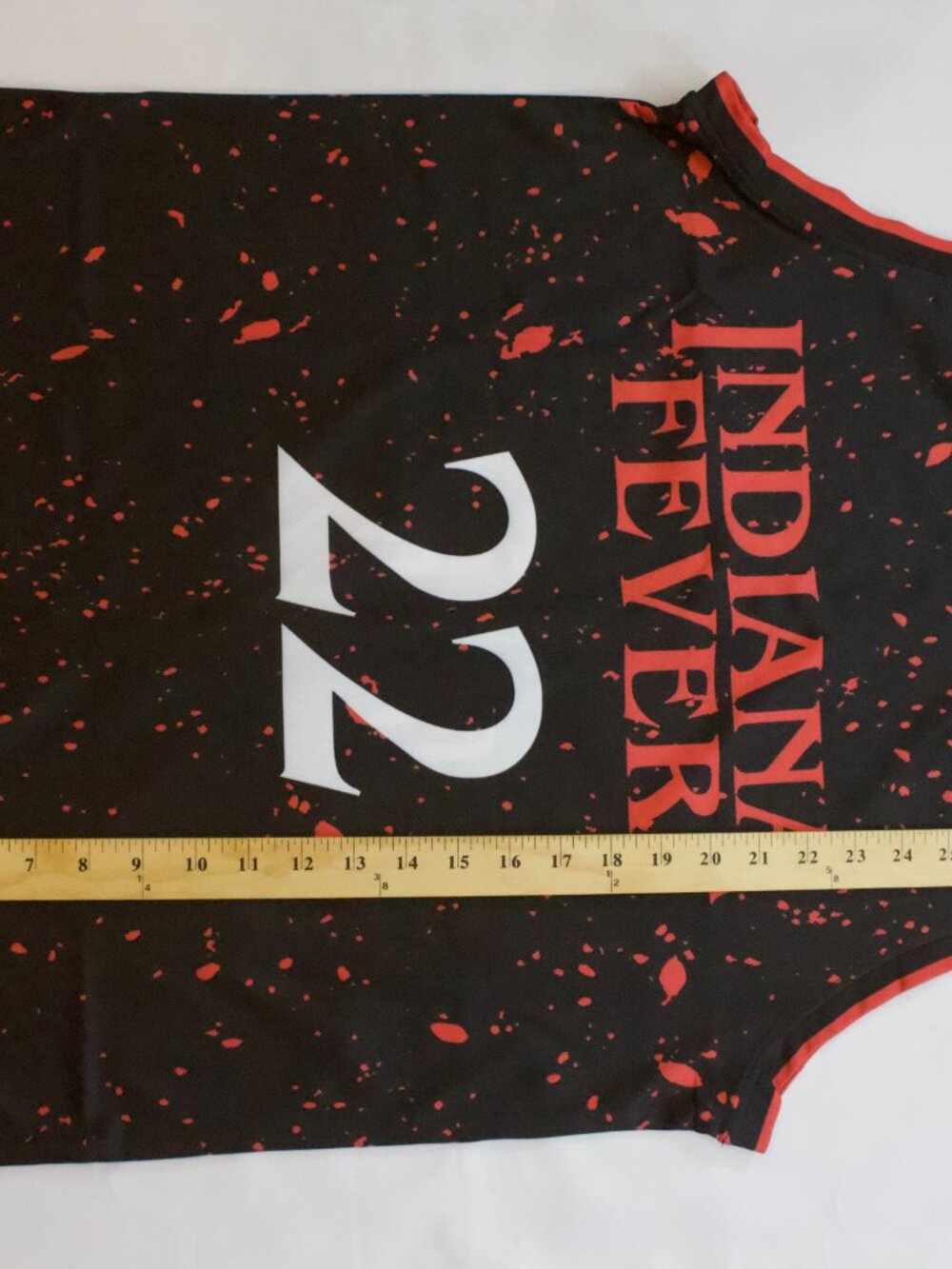 NEW Men's Fever Caitlin Clark Black and Red Alternate Jersey Size Medium - Picture 4 of 6
